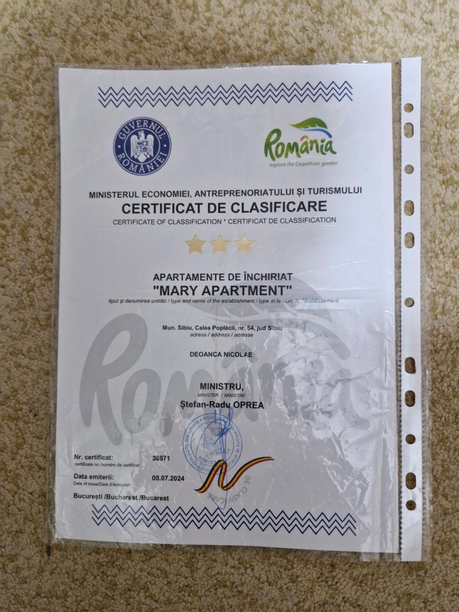 Mary Apartment Nagyszeben Kültér fotó